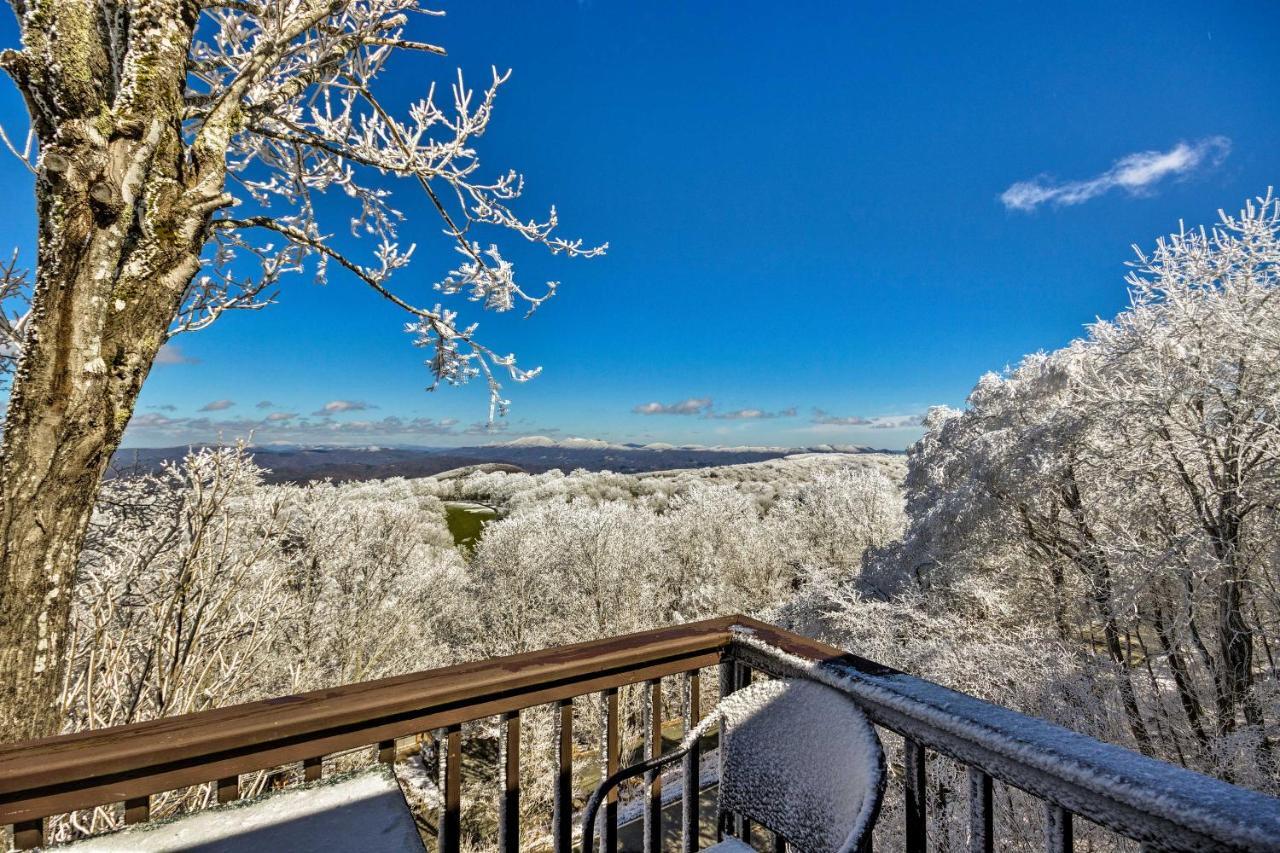 Beautiful Beech Mountain Condo With Private Balcony! Bagian luar foto