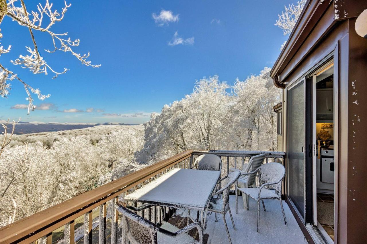 Beautiful Beech Mountain Condo With Private Balcony! Bagian luar foto